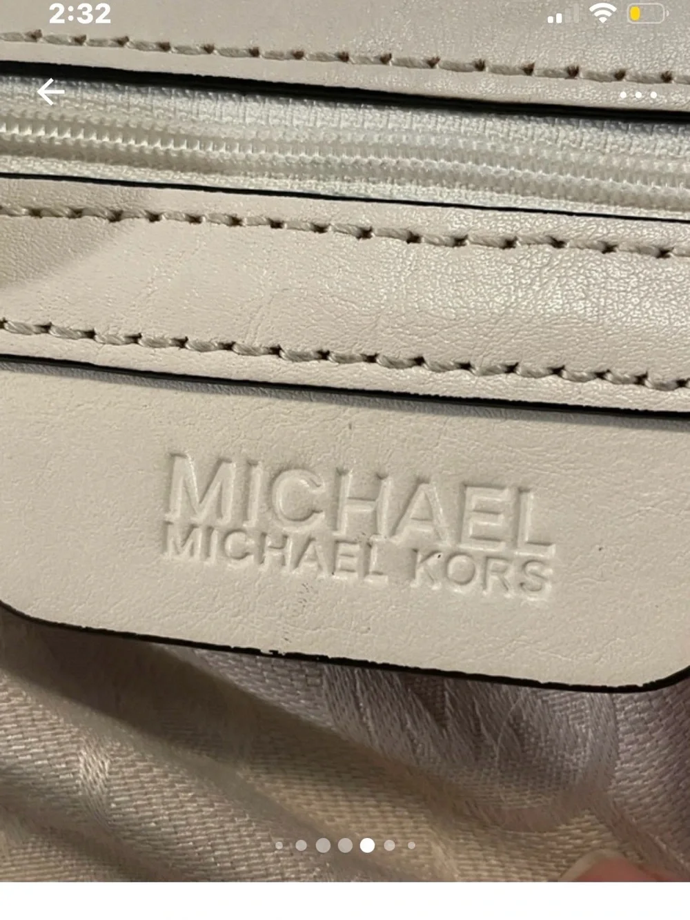 MICHAEL Michael Kors Light Pink Braided-Handle Leather Shoulder Bag